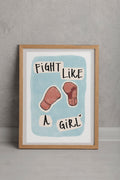 Fight Like a Girl Fine Art Print