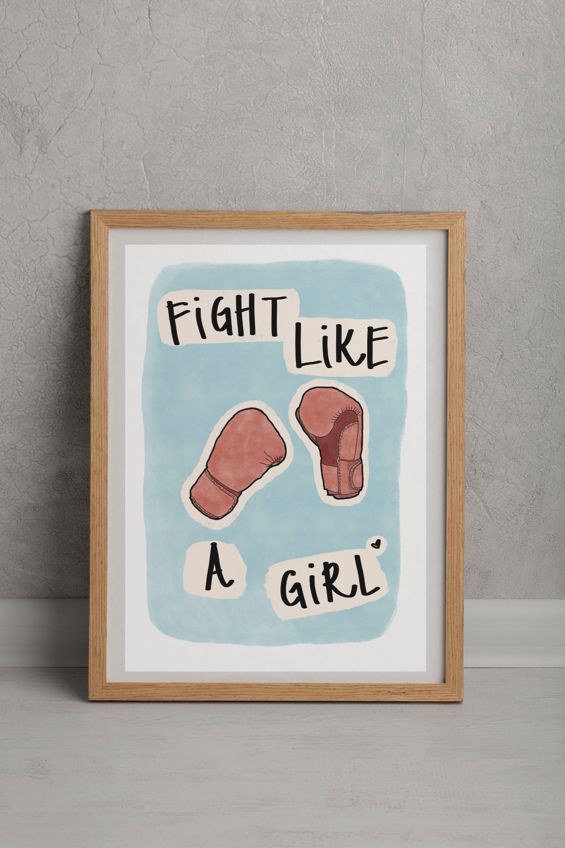 Fight Like a Girl Fine Art Print