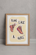 Run Like a Girl Fine Art Print